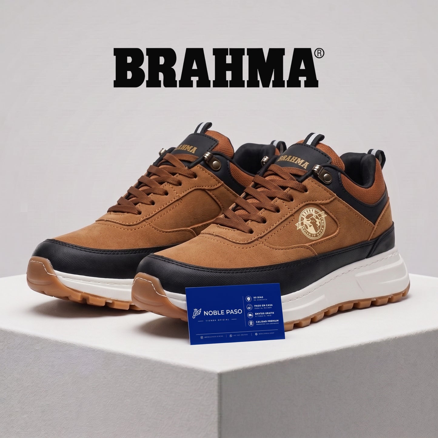 🔥 SOLO HOY: Tenis Brahma Casual Force | 70% OFF