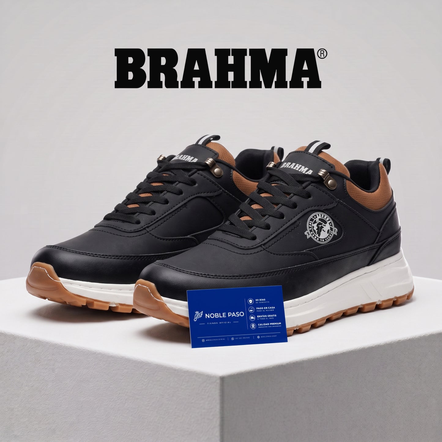 🔥 SOLO HOY: Tenis Brahma Casual Force | 70% OFF