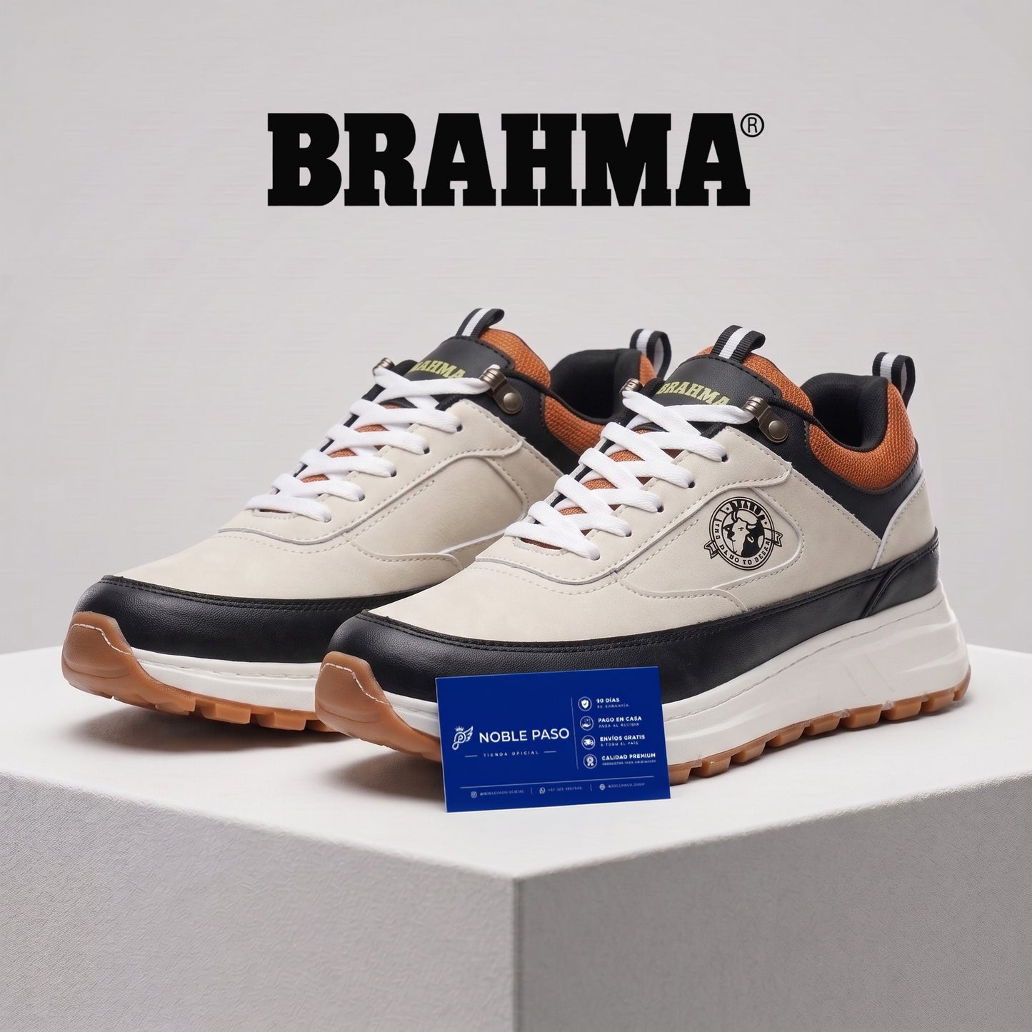 🔥 SOLO HOY: Tenis Brahma Casual Force | 70% OFF